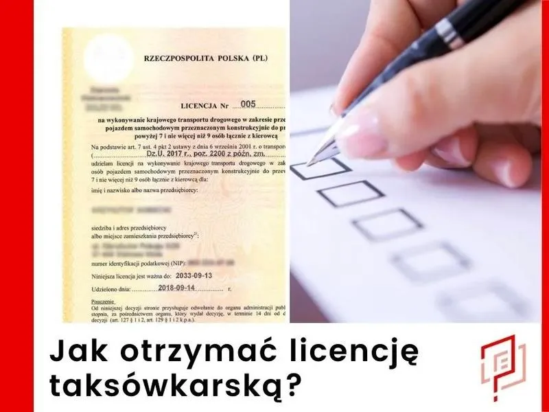 Jak uzyskać licencję na taxi krok po kroku