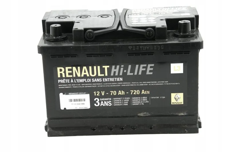 Akumulator do Renault Clio 2