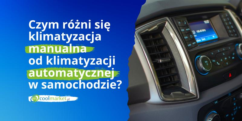 Klimatyzacja manualna w samochodzie