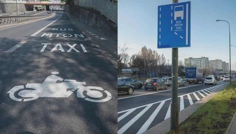 Motocykliści a buspasy