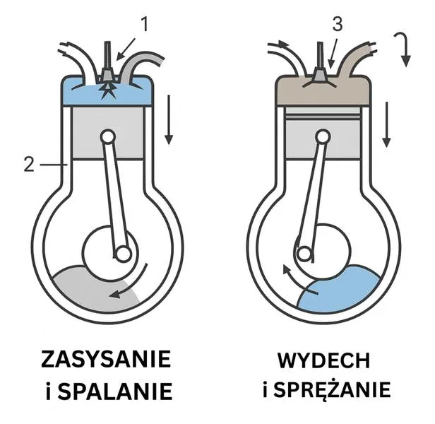 Silnik czterosuwowy