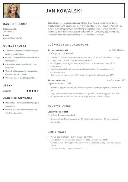 Umiejętności w CV